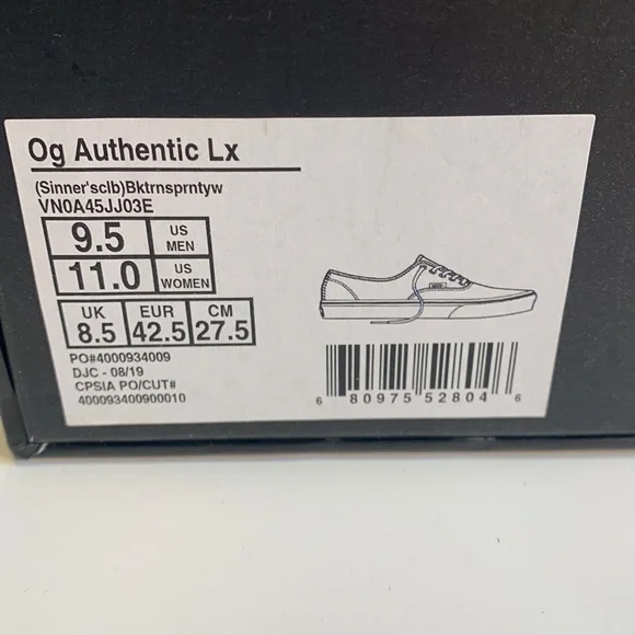 Vans Feature x Vault OG Authentic LX 'Sinners Club - Part 2' - Picture 12 of 16